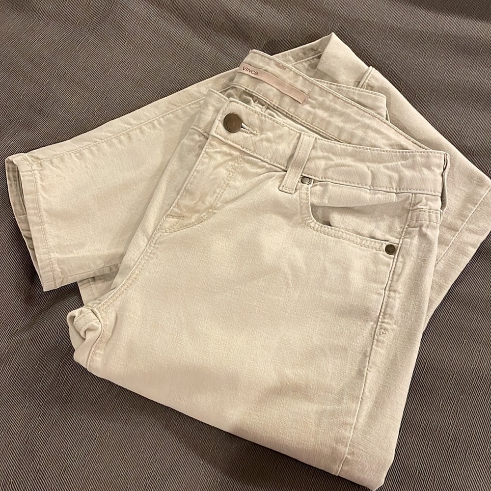 Vince Skinny Khaki Jeans